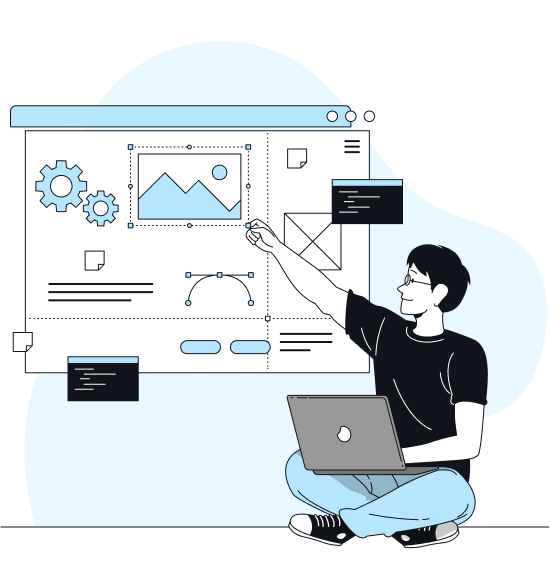 #1 Professional SEO Service for USA & UK 6 Illustration