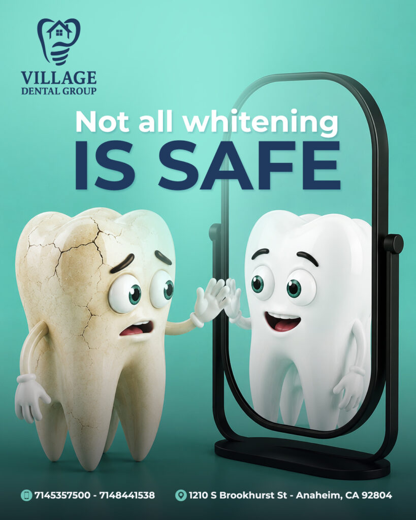 Dental ad warning: Not all whitening is safe